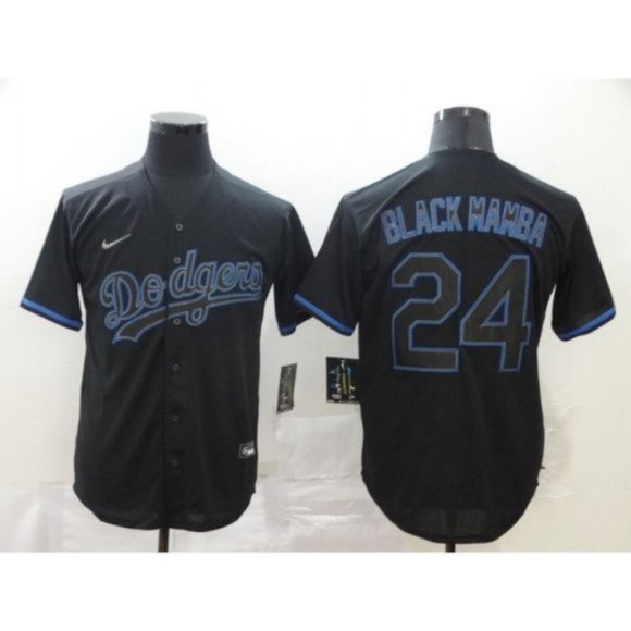 all black dodgers jersey